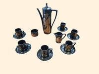 Portmeirion “Phoenix” Pattern Coffee Set