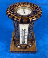 Victorian Burr Maple Thermometer & Compass by Thomas Barton (2 of 14) Victorian Burr Maple Thermometer & Compass by Thomas Barton (2 of 14)