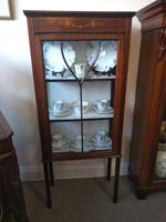 Pair of Edwardian Glazed Mahogany Display Cabinet with 2 Shelves (2 of 8) Pair of Edwardian Glazed Mahogany Display Cabinet with 2 Shelves (2 of 8)