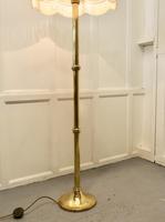 Chunky Brass Column Floor Lamp, Brass Standard Lamp (4 of 5) Chunky Brass Column Floor Lamp, Brass Standard Lamp (4 of 5)
