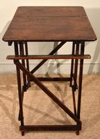Campaign Table Easel "Hatherley" Patent (4 of 5) Campaign Table Easel "Hatherley" Patent (4 of 5)