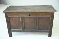 Antique 18th Century Oak Coffer (6 of 8) Antique 18th Century Oak Coffer (6 of 8)