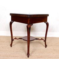 Envelope Card Table Edwardian Mahogany (3 of 10) Envelope Card Table Edwardian Mahogany (3 of 10)