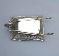 Rare Solid Silver Novelty Wheelbarrow Dish c.1908 (7 of 8) Rare Solid Silver Novelty Wheelbarrow Dish c.1908 (7 of 8)