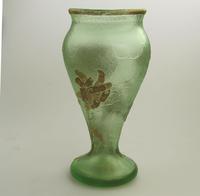 Montjoye Legras - Good & Large French Art Glass Etched Gilt Vase c.1890 (3 of 7) Montjoye Legras - Good & Large French Art Glass Etched Gilt Vase c.1890 (3 of 7)