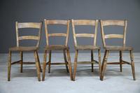 4 Rustic Elm Country Kitchen Chairs (3 of 14) 4 Rustic Elm Country Kitchen Chairs (3 of 14)