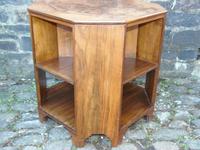 Heals Octagonal Walnut Book Table (12 of 12) Heals Octagonal Walnut Book Table (12 of 12)