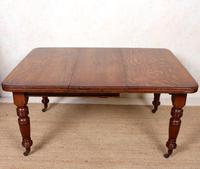 Oak Dining Table 6 Seater Victorian Wild Golden Oak 19th Century Solid (11 of 16) Oak Dining Table 6 Seater Victorian Wild Golden Oak 19th Century Solid (11 of 16)