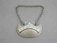 George III Irish Silver Scallop Shell Wine Label 'Claret' by John Teare, Dublin c.1815 (2 of 8) George III Irish Silver Scallop Shell Wine Label 'Claret' by John Teare, Dublin c.1815 (2 of 8)