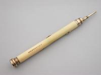 Victorian Gold Mounted Combination "Companion" Propelling Pencil, Pen, Thermometer & Compass (8 of 14) Victorian Gold Mounted Combination "Companion" Propelling Pencil, Pen, Thermometer & Compass (8 of 14)