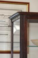Antique Vintage Mahogany & Glass Display Cabinet with glass shelves (4 of 7) Antique Vintage Mahogany & Glass Display Cabinet with glass shelves (4 of 7)