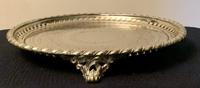 Good Quality Victorian Silver Plate Tray (2 of 6) Good Quality Victorian Silver Plate Tray (2 of 6)