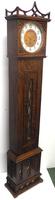 Grandmother Clock Fine Musical Longcase Clock Oak & White Dial c.1930 (14 of 14) Grandmother Clock Fine Musical Longcase Clock Oak & White Dial c.1930 (14 of 14)