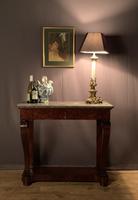 French Louis Philippe Period Mahogany Console Table (7 of 12) French Louis Philippe Period Mahogany Console Table (7 of 12)