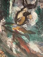 Expressionist Scottish Oil Painting Fishermen Hauling The Nets by Archibald Peddie Glasgow School of Art (22 of 37) Expressionist Scottish Oil Painting Fishermen Hauling The Nets by Archibald Peddie Glasgow School of Art (22 of 37)
