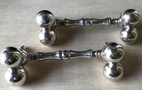 Pair of 19th Century Dr Christopher Dresser Style Knife Rests (3 of 4) Pair of 19th Century Dr Christopher Dresser Style Knife Rests (3 of 4)