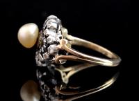 Antique Georgian Diamond & Pearl Ring, 18ct Gold (7 of 14) Antique Georgian Diamond & Pearl Ring, 18ct Gold (7 of 14)