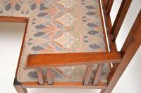 Antique Arts & Crafts Solid Walnut Corner Settee from Liberty of London (7 of 12) Antique Arts & Crafts Solid Walnut Corner Settee from Liberty of London (7 of 12)