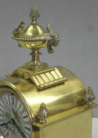 French Belle Epoque Brass and Porcelain Clock Set (12 of 17) French Belle Epoque Brass and Porcelain Clock Set (12 of 17)