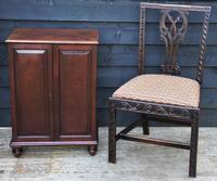 Unusual Georgian Small Proportioned Mahogany Cabinet / Cupboard with Interior Drawers (8 of 10) Unusual Georgian Small Proportioned Mahogany Cabinet / Cupboard with Interior Drawers (8 of 10)