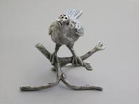 Edwardian Novelty Silver Bird on a Branch Pepper by George Bedingham, London, 1906 (9 of 12) Edwardian Novelty Silver Bird on a Branch Pepper by George Bedingham, London, 1906 (9 of 12)