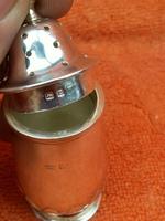 Sterling Silver Hallmarked Heavy Pepper Shaker 1924, Oldfield Ltd (4 of 7) Sterling Silver Hallmarked Heavy Pepper Shaker 1924, Oldfield Ltd (4 of 7)