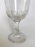 Imposing Victorian Cut Glass Wine Goblet (3 of 4) Imposing Victorian Cut Glass Wine Goblet (3 of 4)