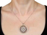 1.38 ct Diamond and Seed Pearl, Platinum Pendant / Brooch - Antique Italian Circa 1900 (11 of 12) 1.38 ct Diamond and Seed Pearl, Platinum Pendant / Brooch - Antique Italian Circa 1900 (11 of 12)