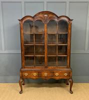 Burr Walnut Dome Topped Bookcase (17 of 18) Burr Walnut Dome Topped Bookcase (17 of 18)