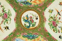 Late 19th Century Cantonese Porcelain Charger with Four Reserved Panels (3 of 5) Late 19th Century Cantonese Porcelain Charger with Four Reserved Panels (3 of 5)