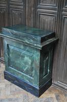 Original Painted Marble Pedestal (4 of 6) Original Painted Marble Pedestal (4 of 6)