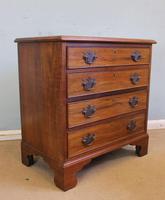Antique Small Walnut Chest of Drawers (8 of 8) Antique Small Walnut Chest of Drawers (8 of 8)