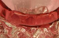 Antique Cranberry Glass Frilled Salt (5 of 5) Antique Cranberry Glass Frilled Salt (5 of 5)