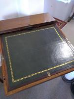 Victorian Mahogany Green Leather Lady’s Workstation, Sewing & Writing Desk (4 of 10) Victorian Mahogany Green Leather Lady’s Workstation, Sewing & Writing Desk (4 of 10)