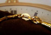 Vintage Pocket Watch Chain 1970s 12ct Gold Plated with Ornate Button Fob Nos (8 of 10) Vintage Pocket Watch Chain 1970s 12ct Gold Plated with Ornate Button Fob Nos (8 of 10)
