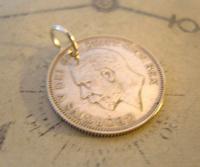 Antique Pocket Watch Chain Fob 1928 Lucky Silver One Shilling Old 5d Coin Fob (4 of 7) Antique Pocket Watch Chain Fob 1928 Lucky Silver One Shilling Old 5d Coin Fob (4 of 7)