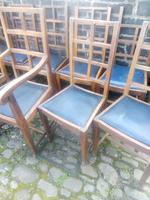 Heals lattice back set of chairs . (3 of 6) Heals lattice back set of chairs . (3 of 6)