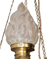 1920's Light Fitting with Flambeau Shade (2 of 3) 1920's Light Fitting with Flambeau Shade (2 of 3)