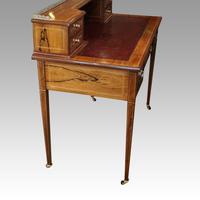 Edwardian Inlaid Rosewood Desk (10 of 11) Edwardian Inlaid Rosewood Desk (10 of 11)