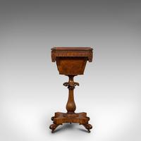 Antique Lady's Work Box, English, Rosewood, Sewing, Table, Regency c.1820 (10 of 12) Antique Lady's Work Box, English, Rosewood, Sewing, Table, Regency c.1820 (10 of 12)
