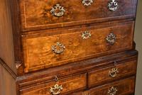 George II Veneered Walnut Chest on Chest Tallboy (9 of 11) George II Veneered Walnut Chest on Chest Tallboy (9 of 11)