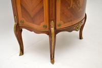 Antique French Inlaid Marquetry Marble Top Cabinet (8 of 10) Antique French Inlaid Marquetry Marble Top Cabinet (8 of 10)