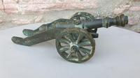 Vintage Solid Brass Desk Cannon (4 of 5) Vintage Solid Brass Desk Cannon (4 of 5)