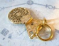 Georgian Pocket Watch Chain Fob 1830s Antique Brass Verge Balance Cock Fob (9 of 10) Georgian Pocket Watch Chain Fob 1830s Antique Brass Verge Balance Cock Fob (9 of 10)