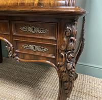 Outstanding Victorian Rococo Rosewood Antique Writing Desk (6 of 11) Outstanding Victorian Rococo Rosewood Antique Writing Desk (6 of 11)