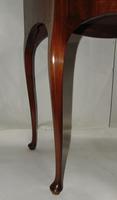 Dutch Mahogany Serpentine Side Table (8 of 8) Dutch Mahogany Serpentine Side Table (8 of 8)