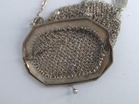 Silver Plate Chinese Chainmail Purse (7 of 7) Silver Plate Chinese Chainmail Purse (7 of 7)