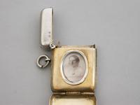Victorian Silver Vesta Case with Hidden Photo Compartment. By John Millward Banks, Chester, 1898 (12 of 13) Victorian Silver Vesta Case with Hidden Photo Compartment. By John Millward Banks, Chester, 1898 (12 of 13)