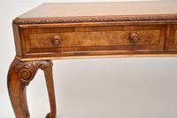 Antique Burr Walnut Queen Anne Style Console Server Table (7 of 10) Antique Burr Walnut Queen Anne Style Console Server Table (7 of 10)