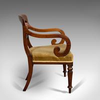 Antique Serpentine Armchair, English, Mahogany, Elbow Seat, Regency c.1820 (4 of 11) Antique Serpentine Armchair, English, Mahogany, Elbow Seat, Regency c.1820 (4 of 11)